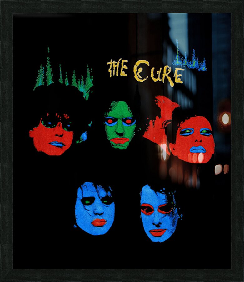 The Cure 59 Picture Frame print