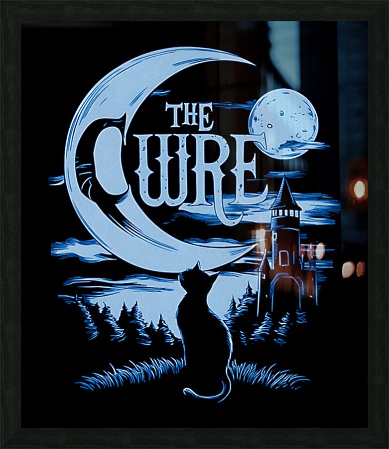 The Cure 62 Picture Frame print