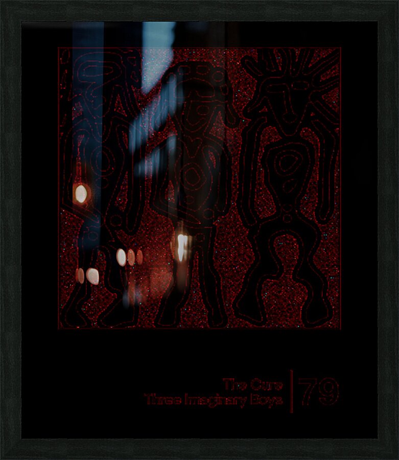 The Cure 4 Picture Frame print