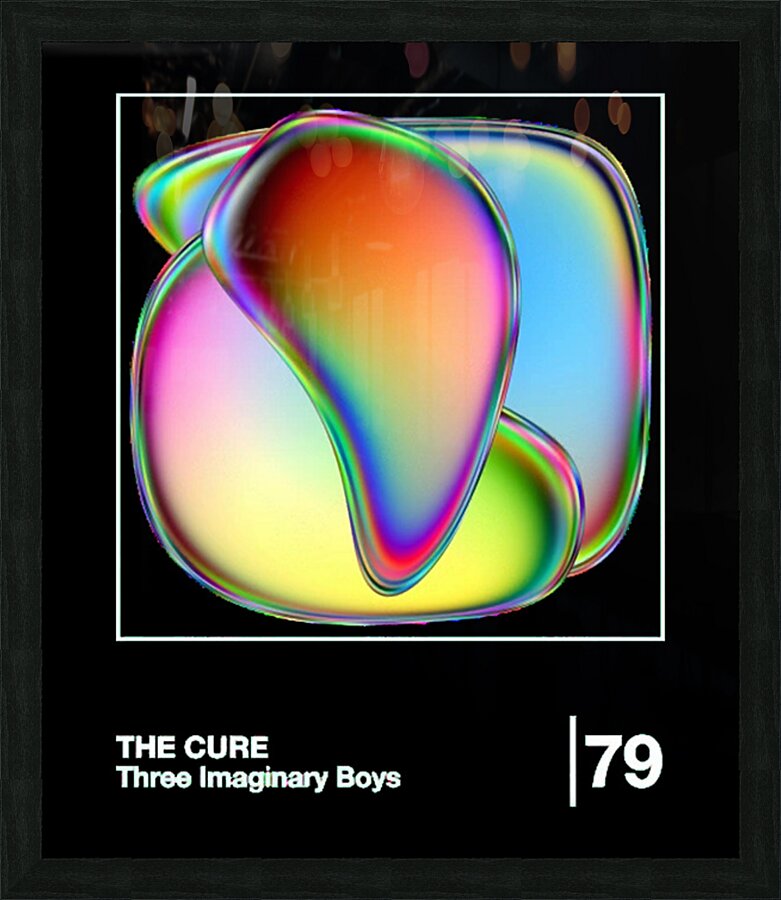 The Cure 5 Picture Frame print