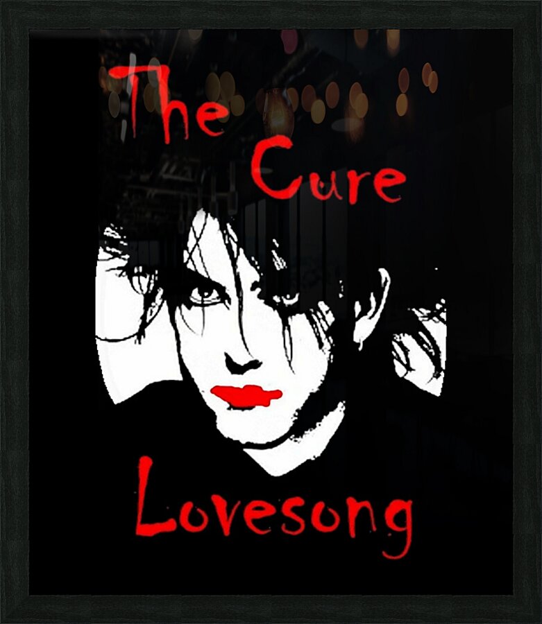 The Cure 6 Picture Frame print