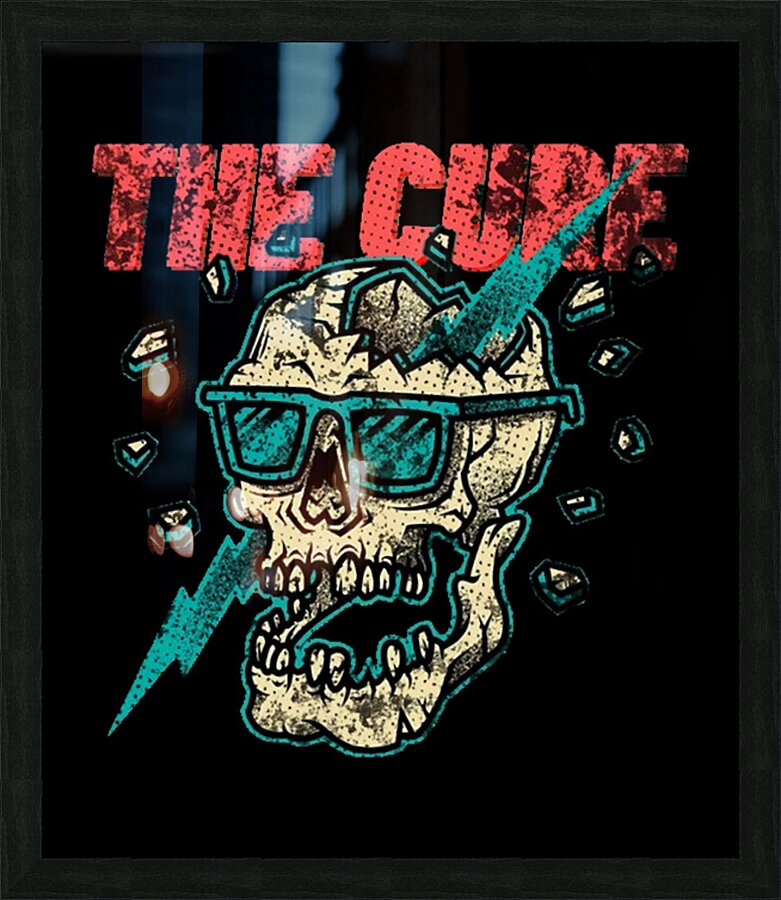 The Cure 7 Picture Frame print