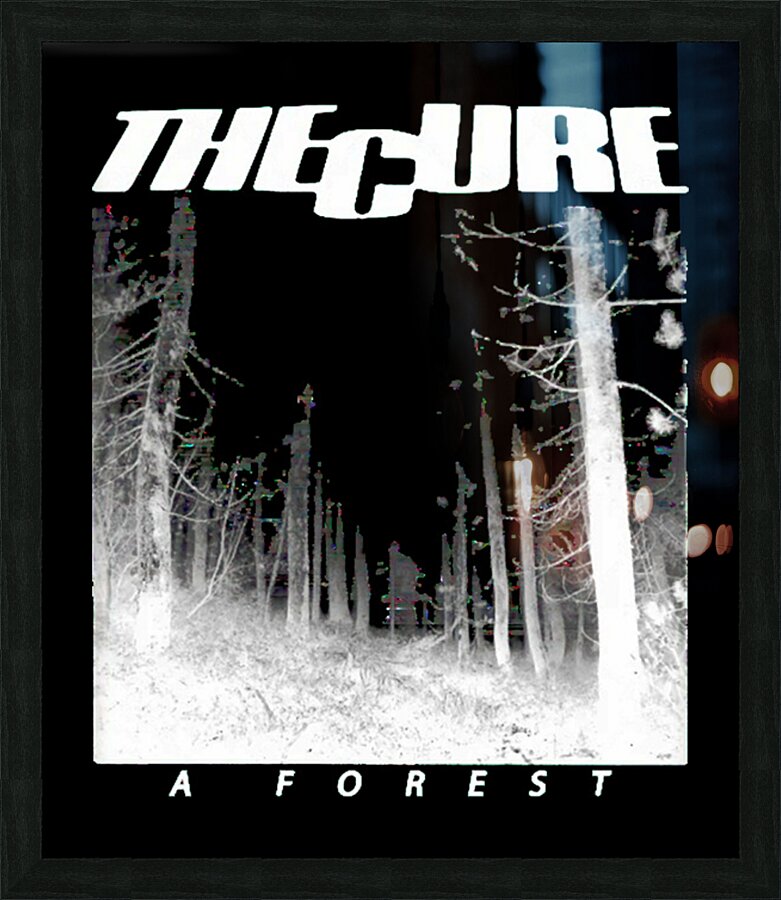The Cure 8 Picture Frame print