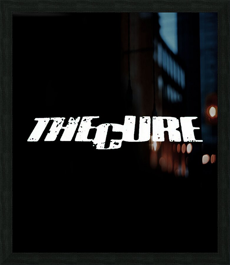 The Cure 9 Picture Frame print