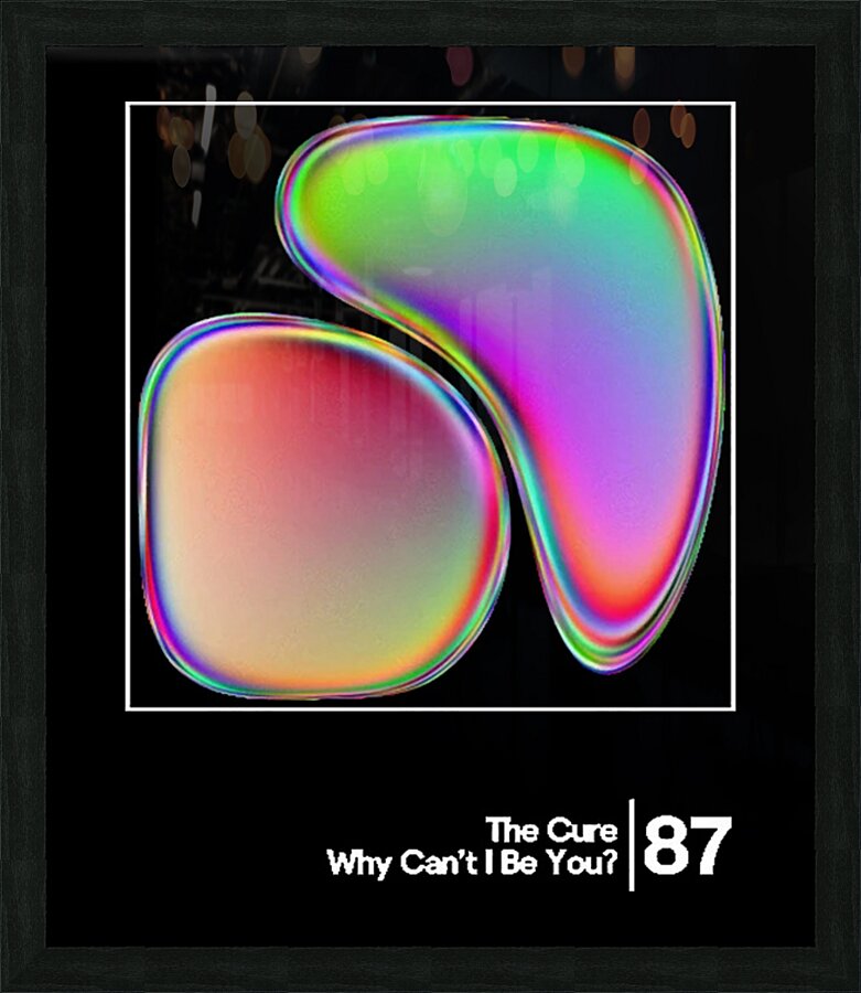 The Cure 10 Picture Frame print