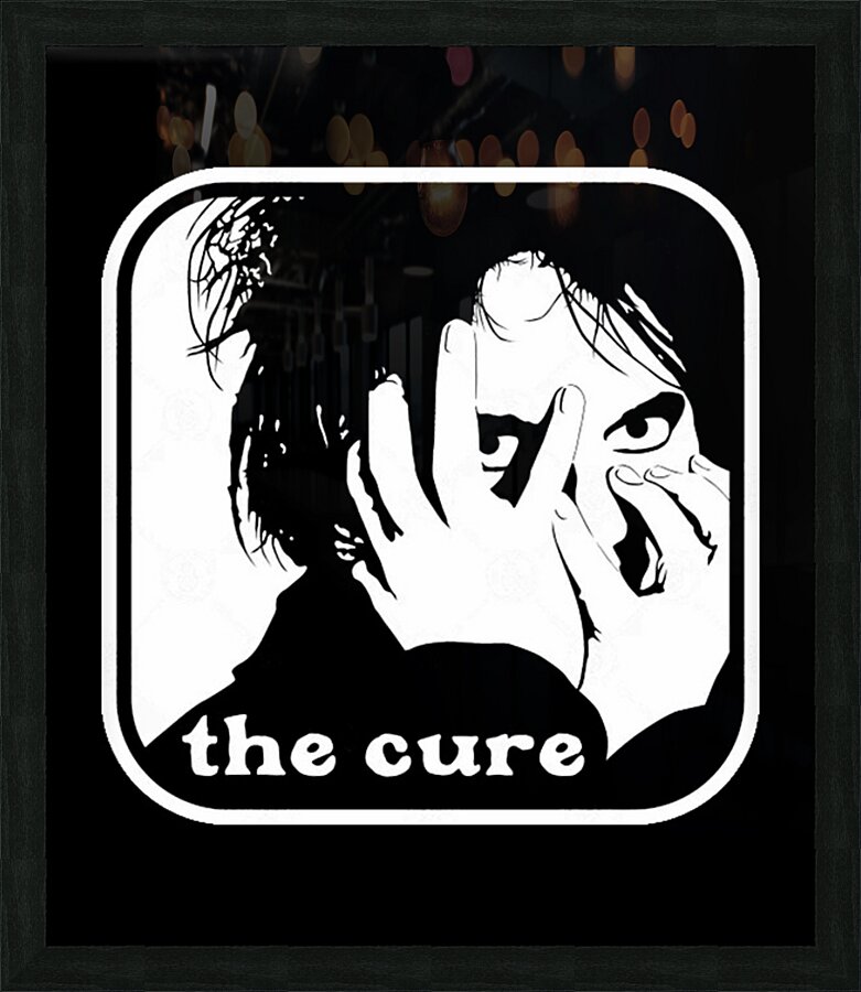The Cure 11 Picture Frame print