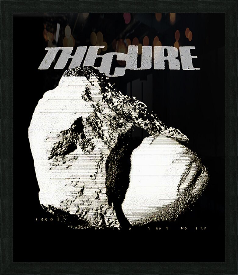 The Cure 12 Picture Frame print