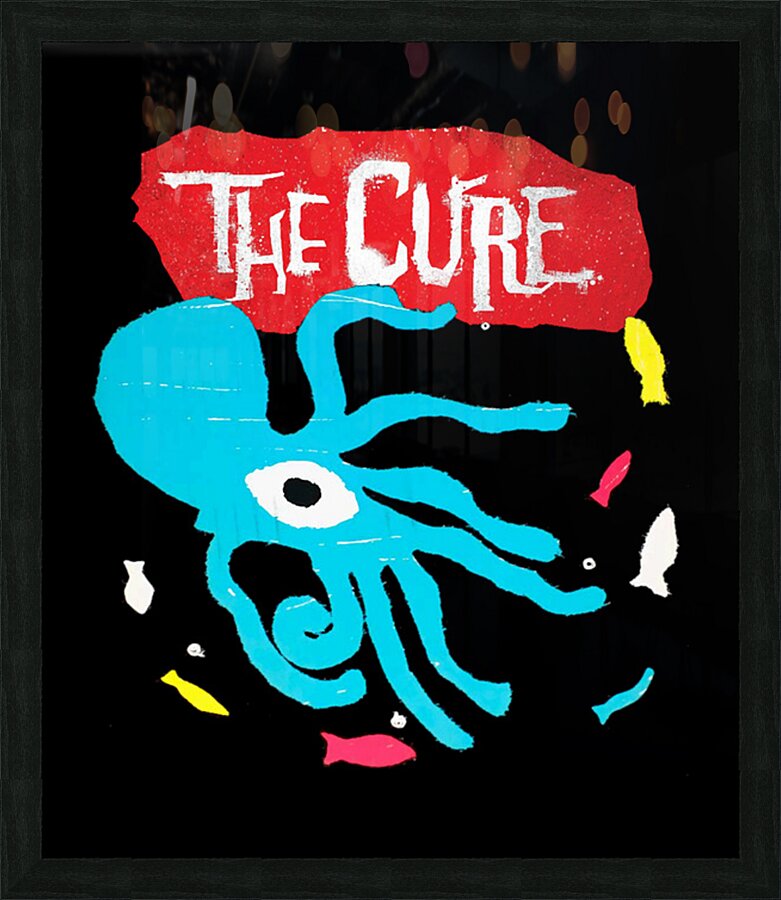 The Cure 14 Picture Frame print