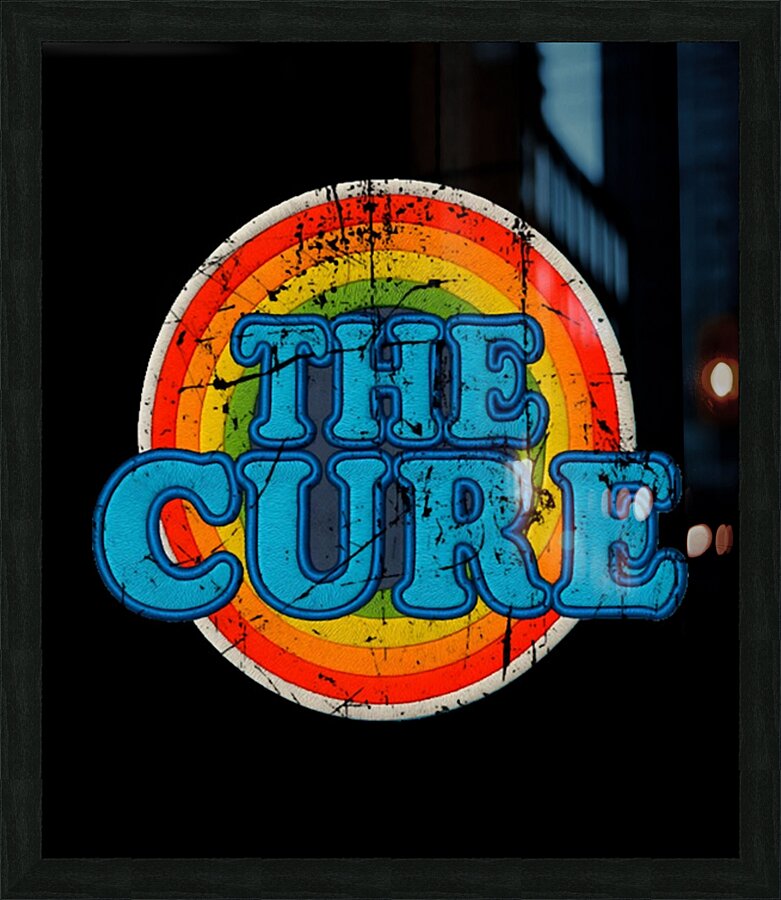 The Cure 16 Picture Frame print