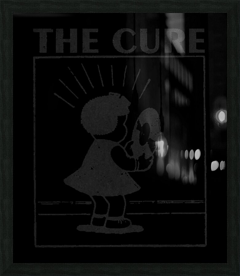 The Cure 17 Picture Frame print