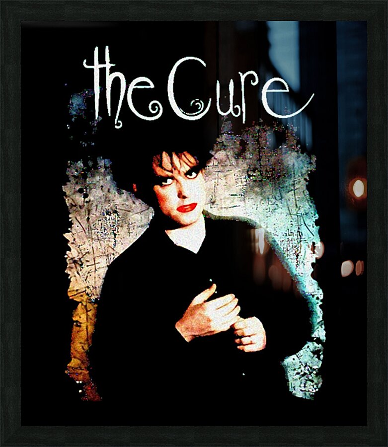 The Cure 21 Picture Frame print