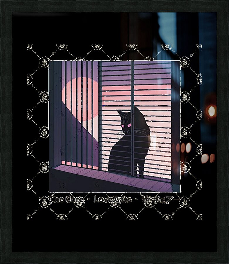 The Cure 23 Picture Frame print