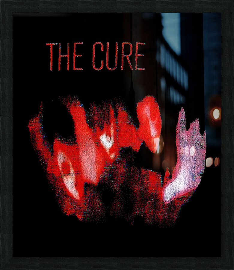 The Cure 24 Picture Frame print