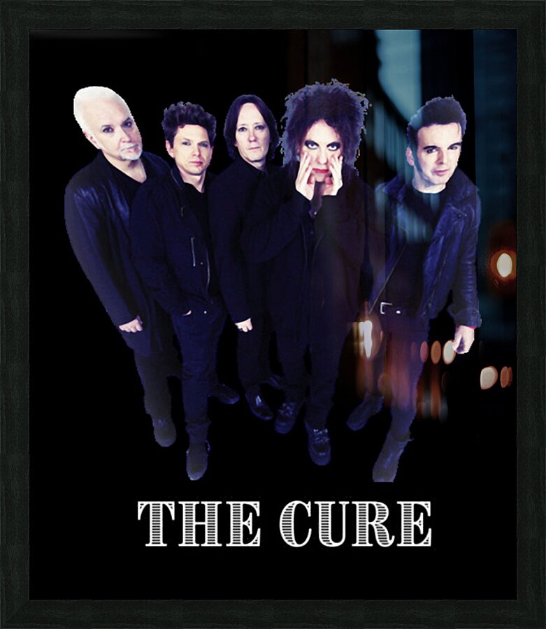 The Cure 25 Picture Frame print