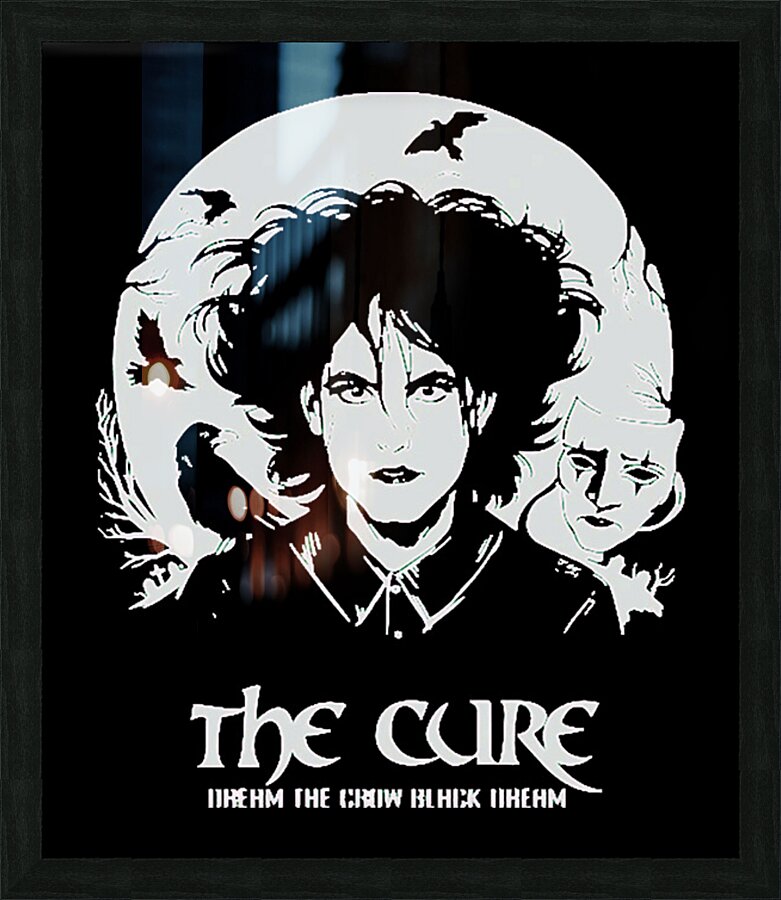 The Cure 27 Picture Frame print