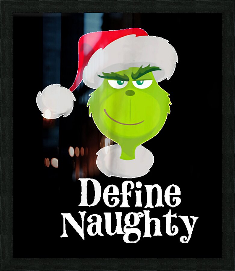 The Grinch 1 Picture Frame print