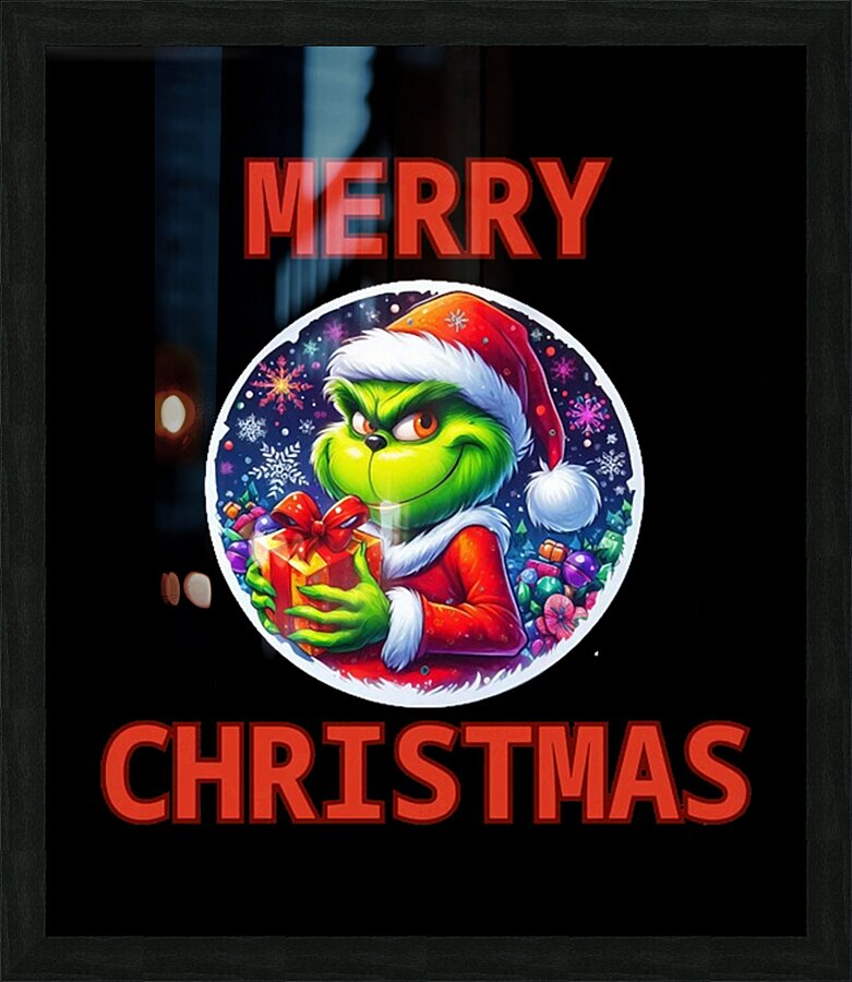 The Grinch 5 Picture Frame print