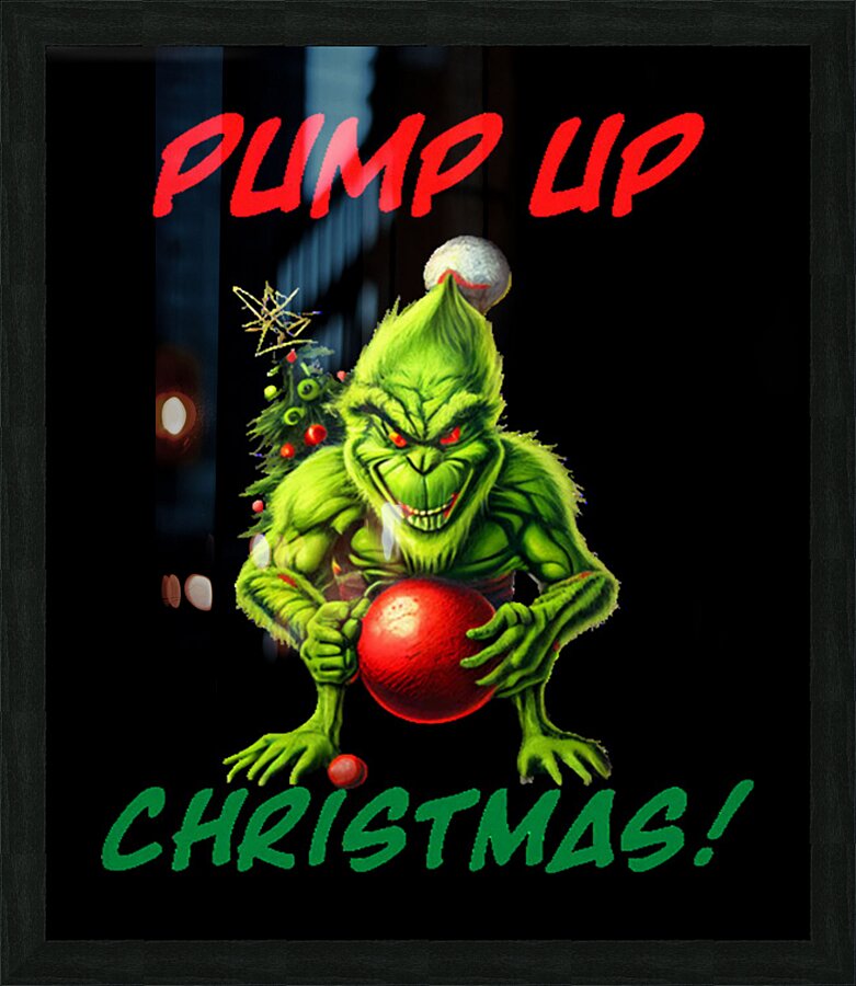 The Grinch 20 Picture Frame print
