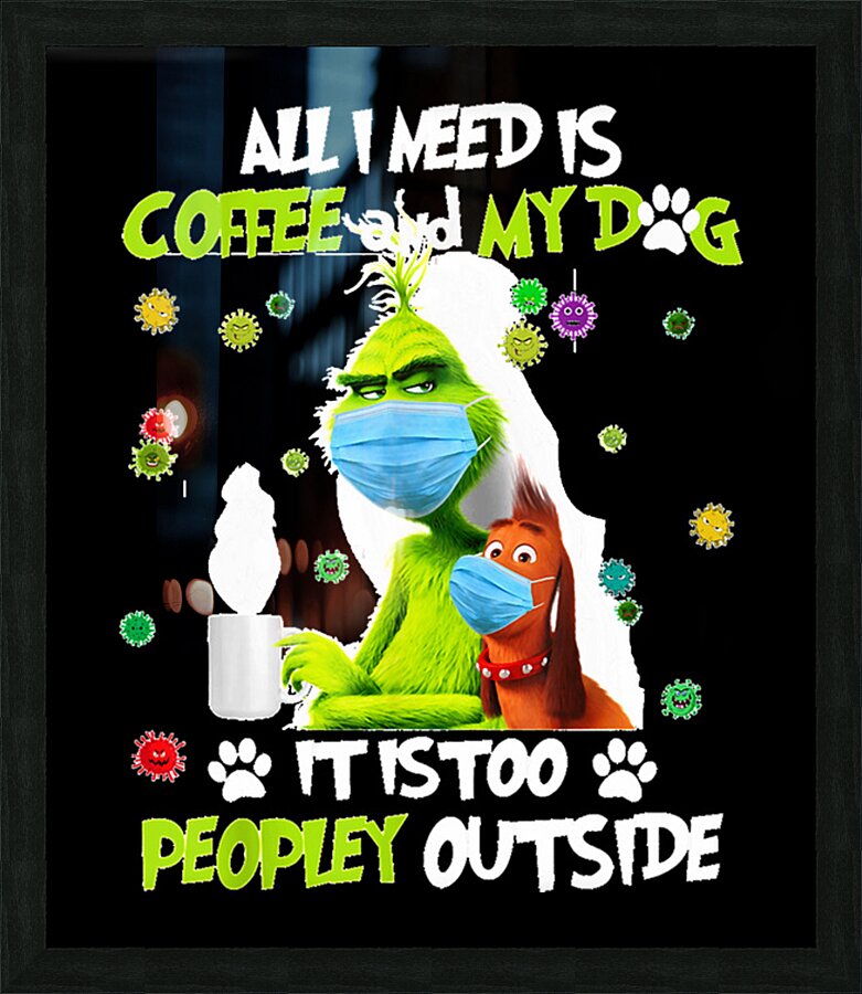 The Grinch 24 Picture Frame print