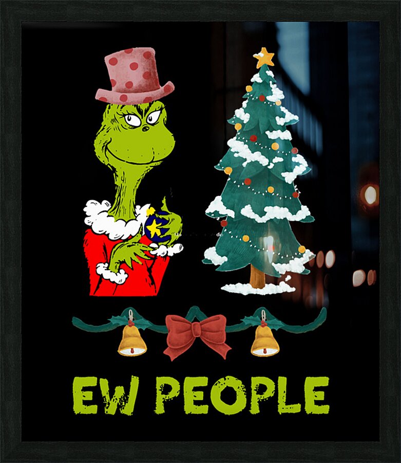 The Grinch 28 Picture Frame print