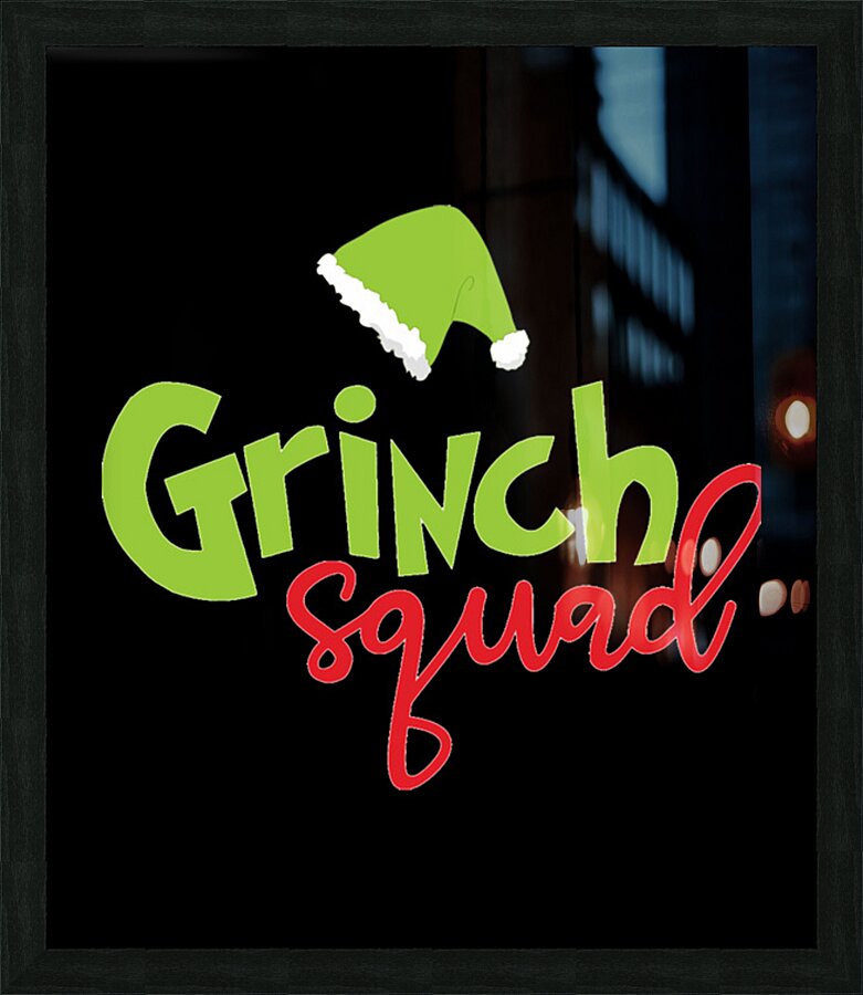The Grinch 30 Picture Frame print
