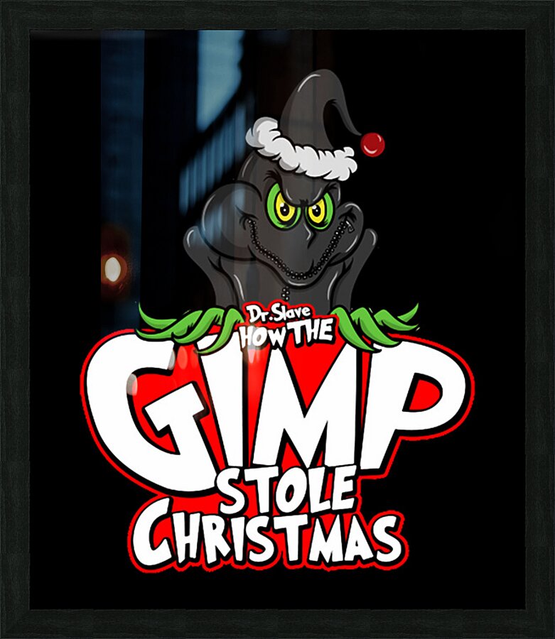 The Grinch 33 Picture Frame print