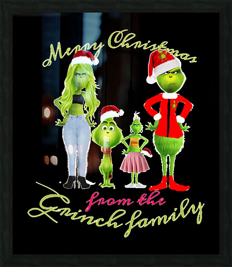 The Grinch 39 Picture Frame print