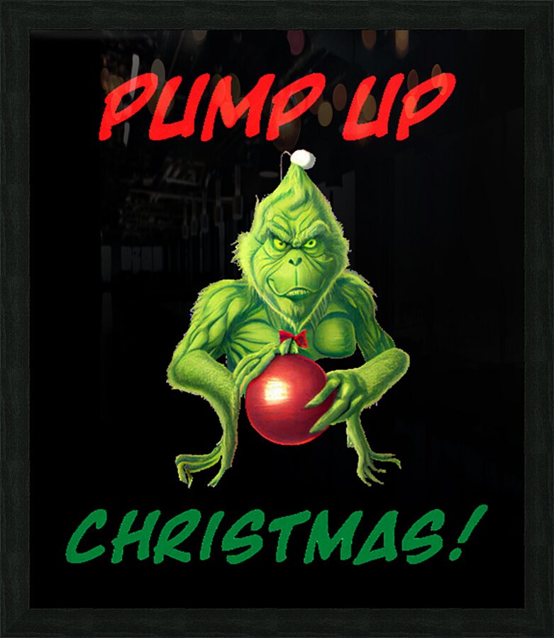 The Grinch 40 Picture Frame print