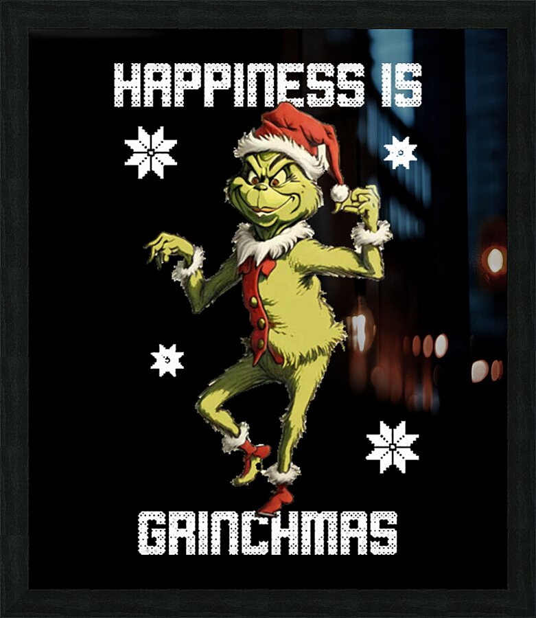 The Grinch 41 Picture Frame print