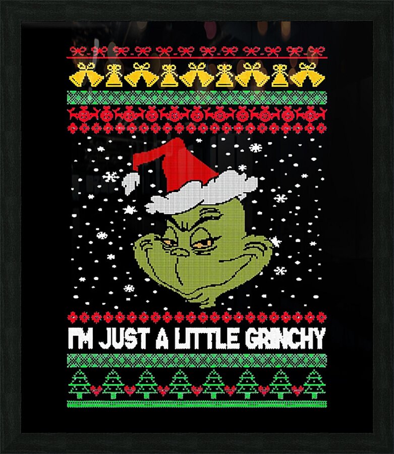 The Grinch 52 Picture Frame print