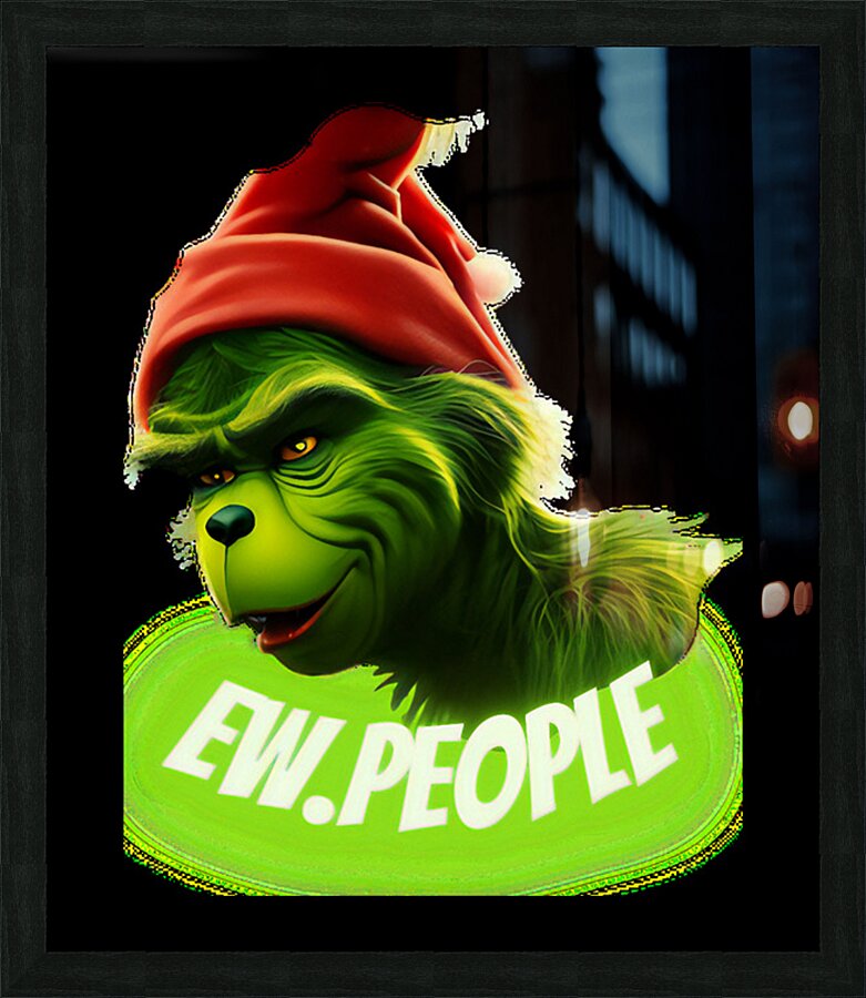 The Grinch 56 Picture Frame print