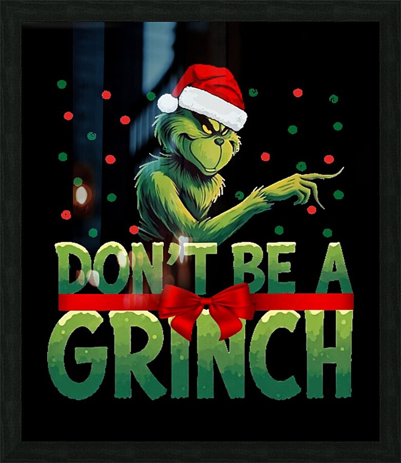 The Grinch 61 Picture Frame print