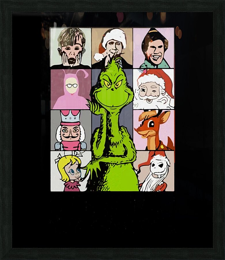 The Grinch 62 Picture Frame print