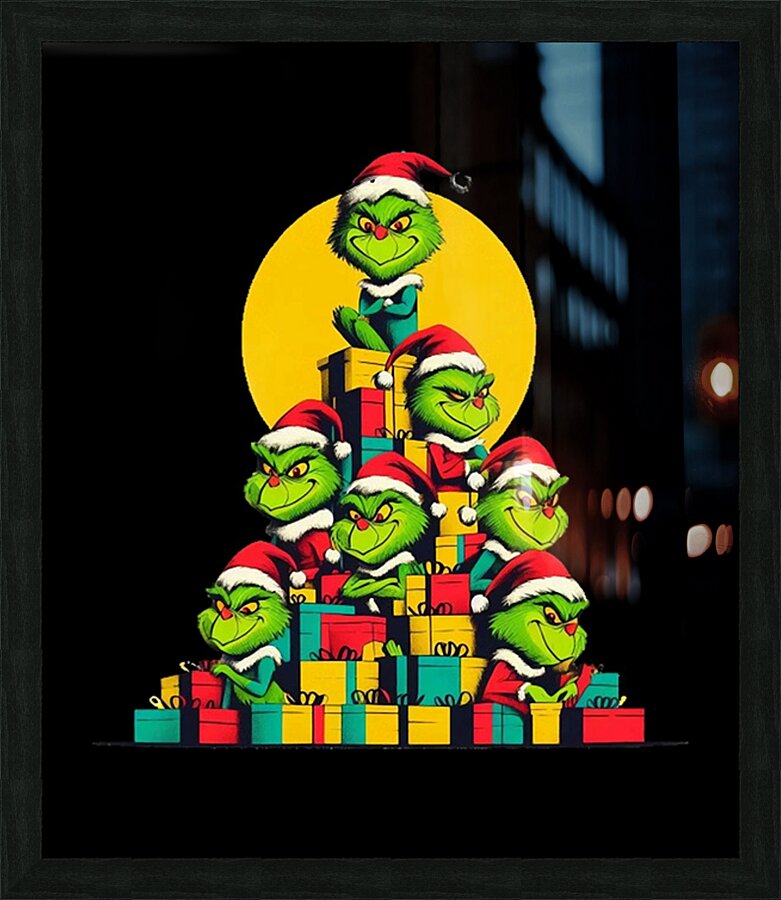 The Grinch 63 Picture Frame print