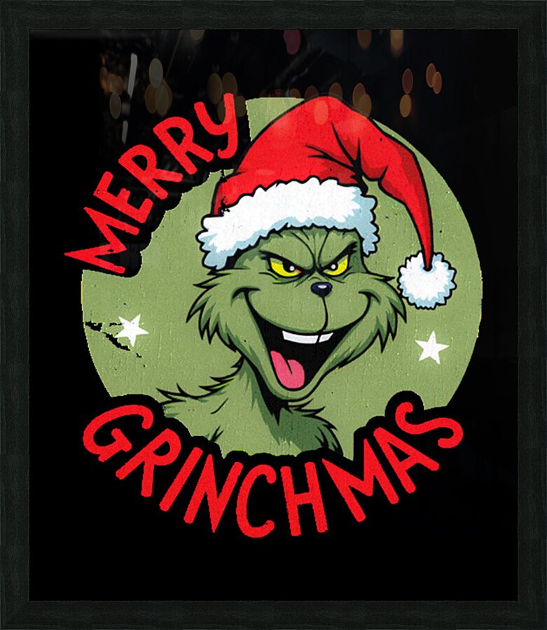 The Grinch 12 Picture Frame print