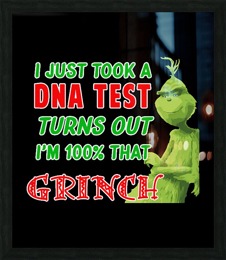 The Grinch 15 Picture Frame print