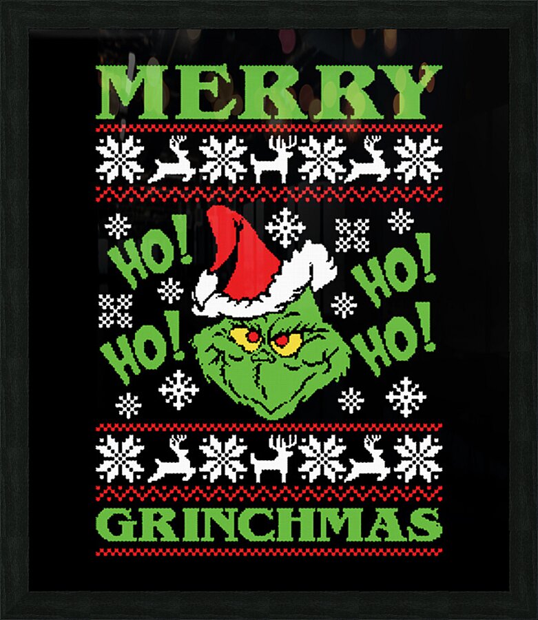 The Grinch 28 Picture Frame print