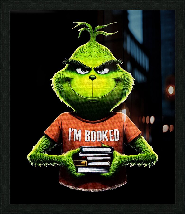 The Grinch 41 Picture Frame print