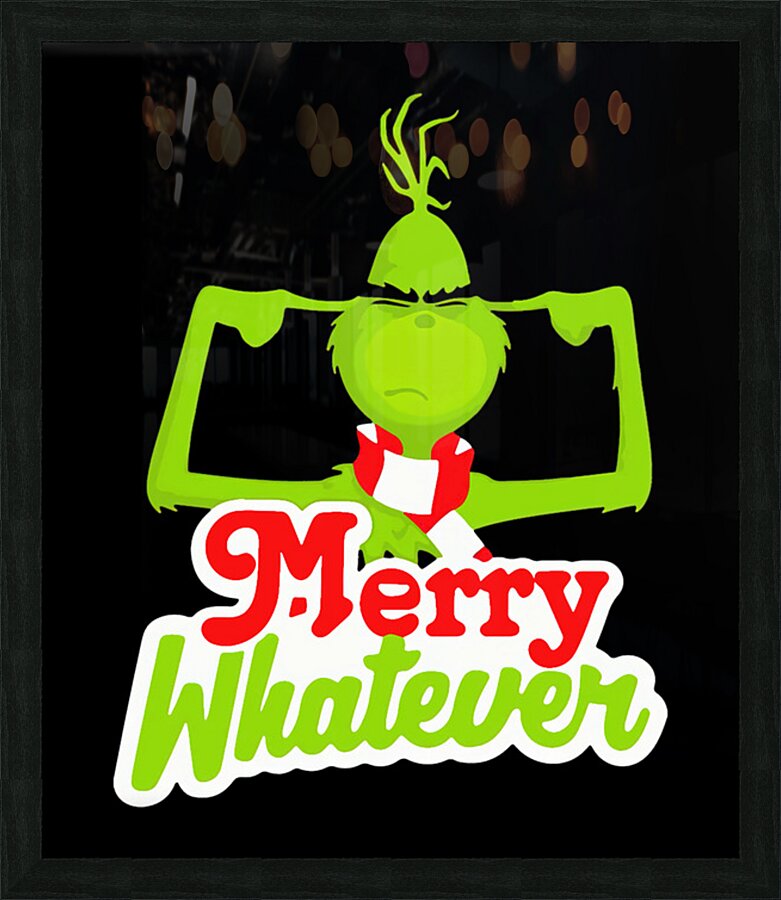 The Grinch 43 Picture Frame print