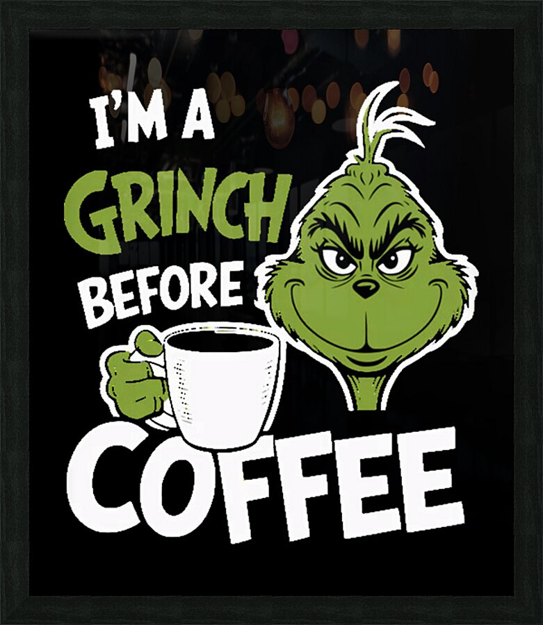 The Grinch 44 Picture Frame print