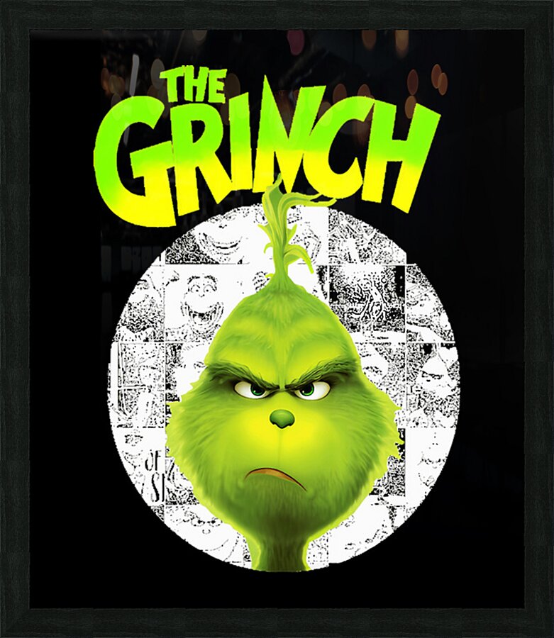 The Grinch 47 Picture Frame print