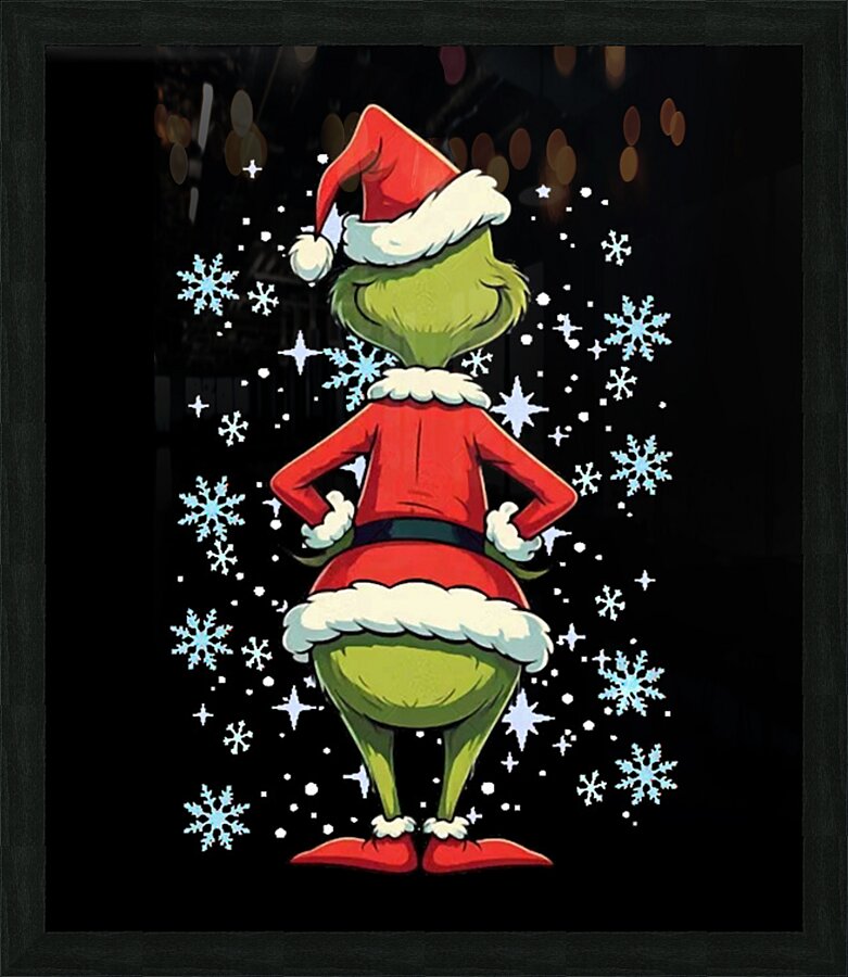 The Grinch 50 Picture Frame print