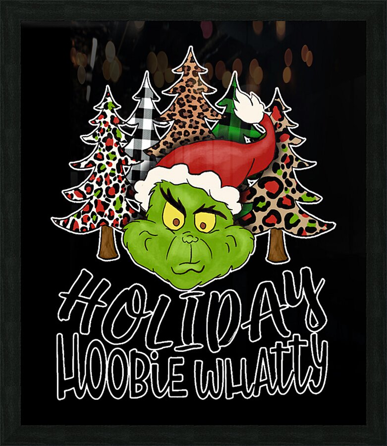 The Grinch 53 Picture Frame print