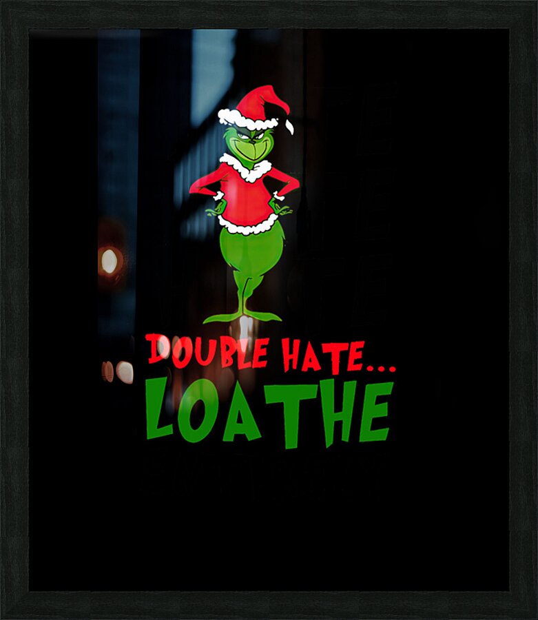 The Grinch 55 Picture Frame print