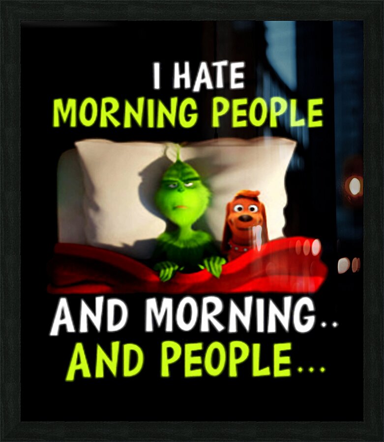 The Grinch 58 Picture Frame print