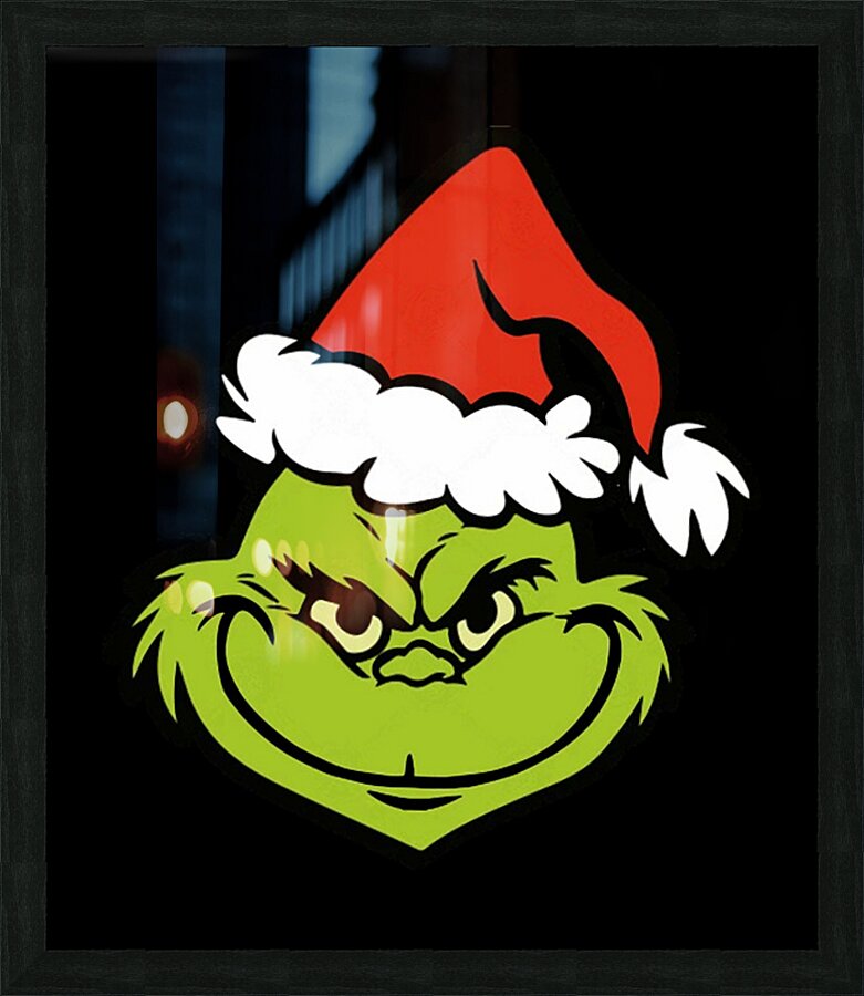 The Grinch 59 Picture Frame print