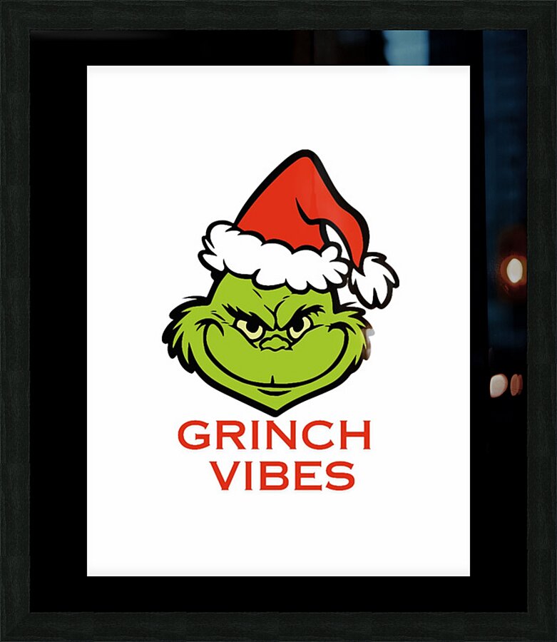 The Grinch 62 Picture Frame print