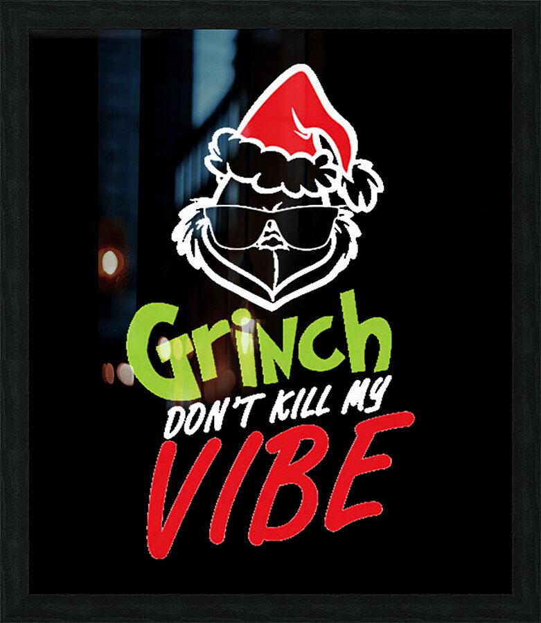 The Grinch 63 Picture Frame print