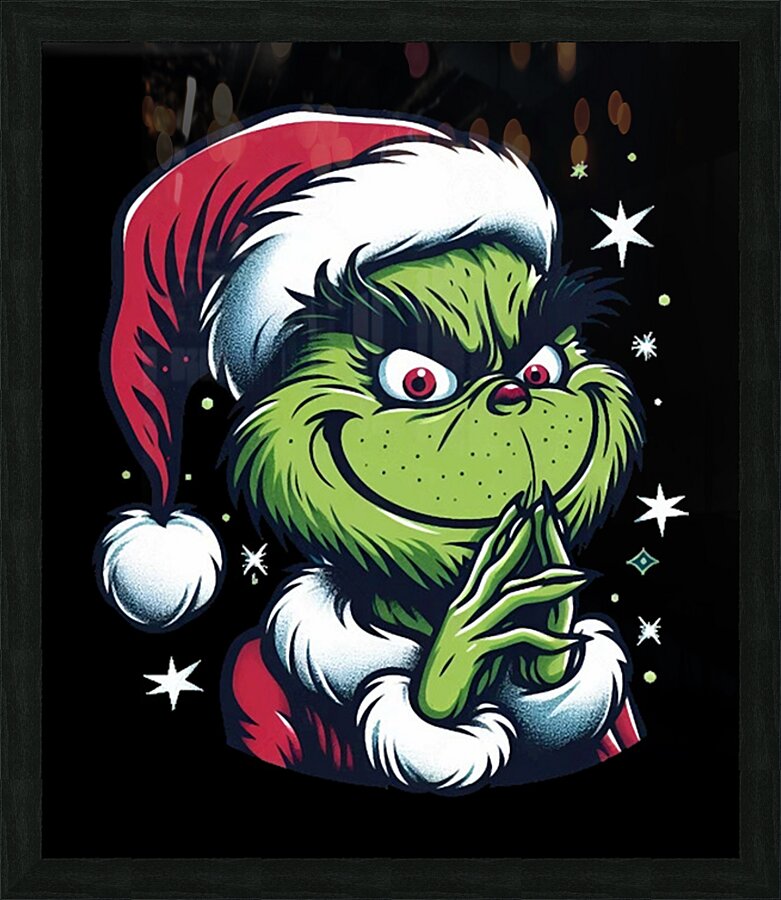 The Grinch 64 Picture Frame print