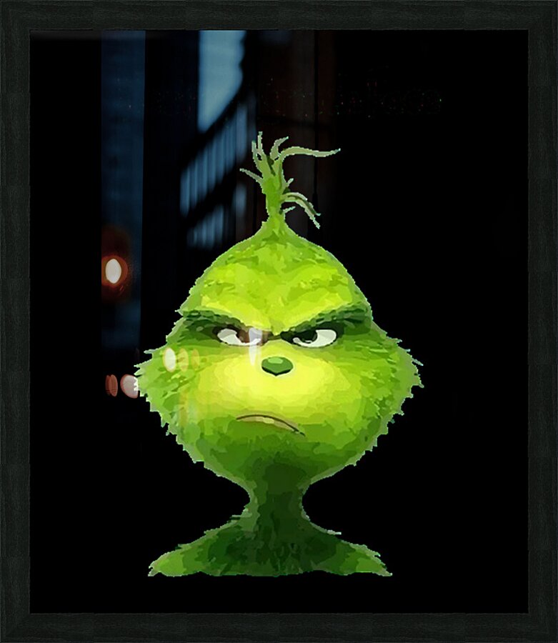 The Grinch 2 Picture Frame print